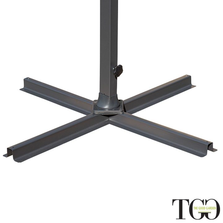 Parasol inclinable en aluminium 3x3 Positano