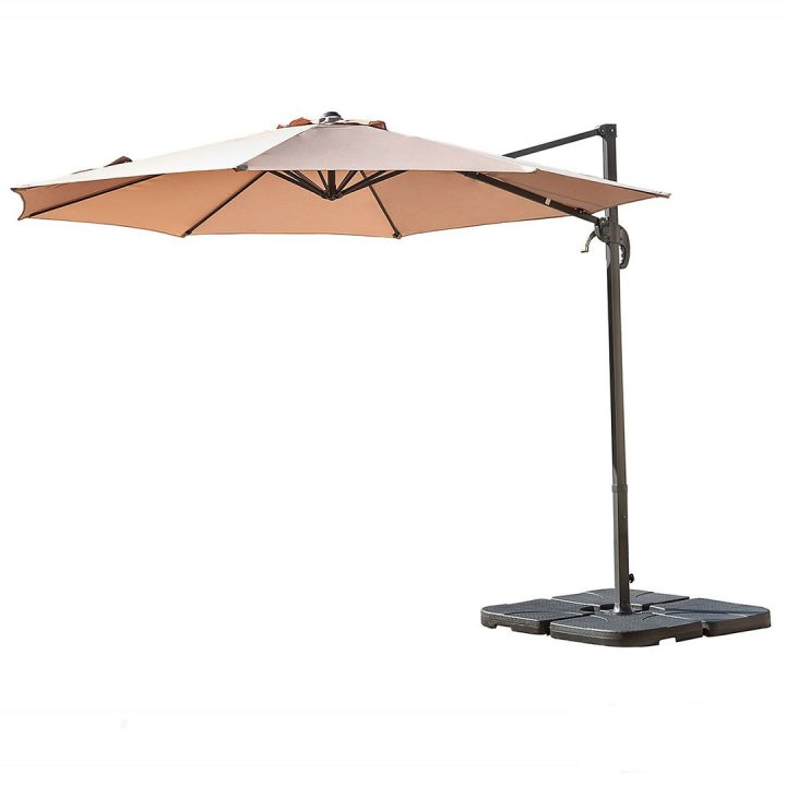 Parasol inclinable en aluminium 3x3 Positano