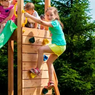 Jeux de jardin - Fungoo Tip Top Toboggan en bois Jeu de jardin...