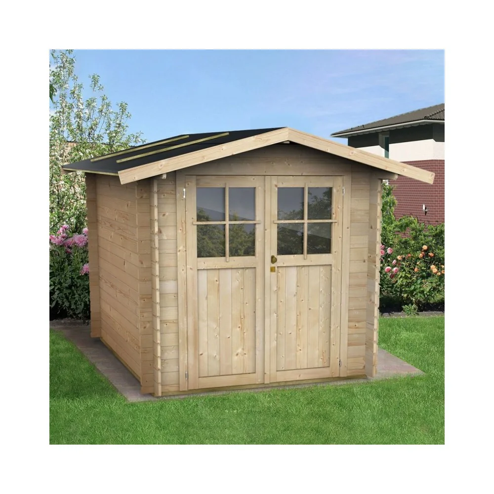 Abri de jardin en bois - Abri à outils en bois Willa 1 avec porte ...
