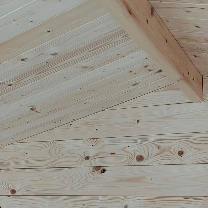 Abri à outils en bois Willa 1 avec porte à double fenêtre 215x180 cm