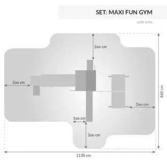 MAXI ENSEMBLE Fungoo FUN GYM