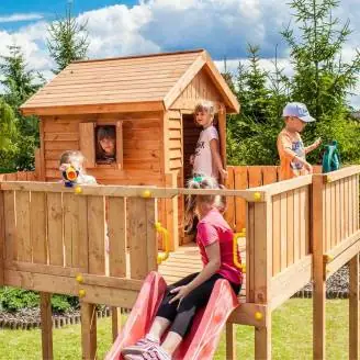 Aire de jeux de jardin en bois Fungoo My_SPACE_XL Spider