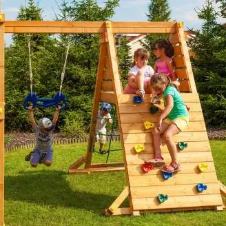Aire de jeux de jardin en bois Fungoo My_SPACE_XL Spider