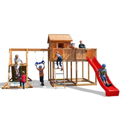 Aire de jeux de jardin en bois Fungoo My_SPACE_XL Spider