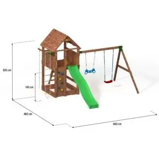 Fungoo FORTRESS Move Aire de jeux extérieure pour enfants