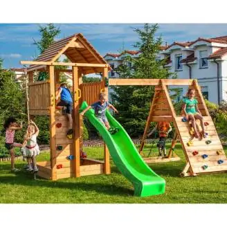 Aire de jeux pour enfants en bois Fungoo FORTRESS Spider