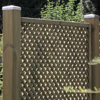 Grille en bois Clara 100X180 cm imprégnée en autoclave