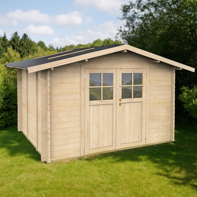 Abris en bois - Abri à outils en bois Willa 3x2,5 avec...