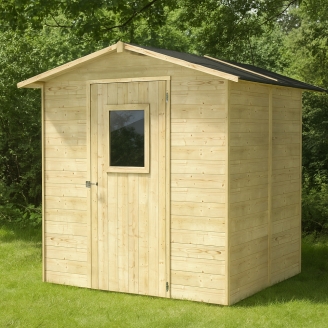 Maisons en bois - Maison en bois 2x2 Box Abri en bois pour...