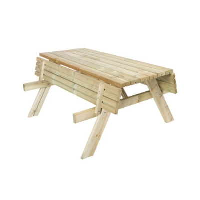 Belvedere Ensemble brasserie | Table de pique-nique avec bancs pliables