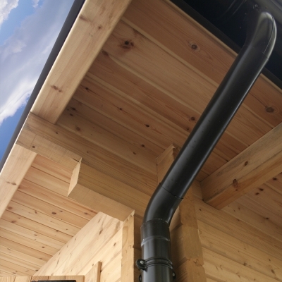 Lattoneria per raccolta acqua completa