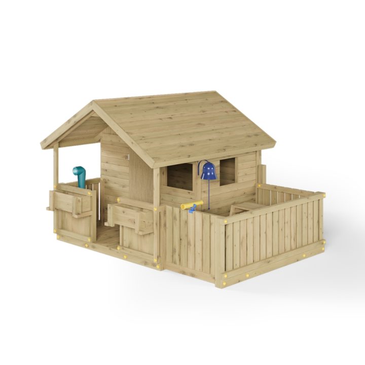 Maisonnette en bois pour enfants Fungoo Sunny Bandcorner – Jeu de jardin
