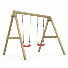 Balançoire en bois Maxplay Swing – Double siège pour jardin