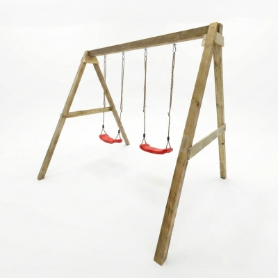 Balançoire en bois Maxplay Swing – Double siège pour jardin