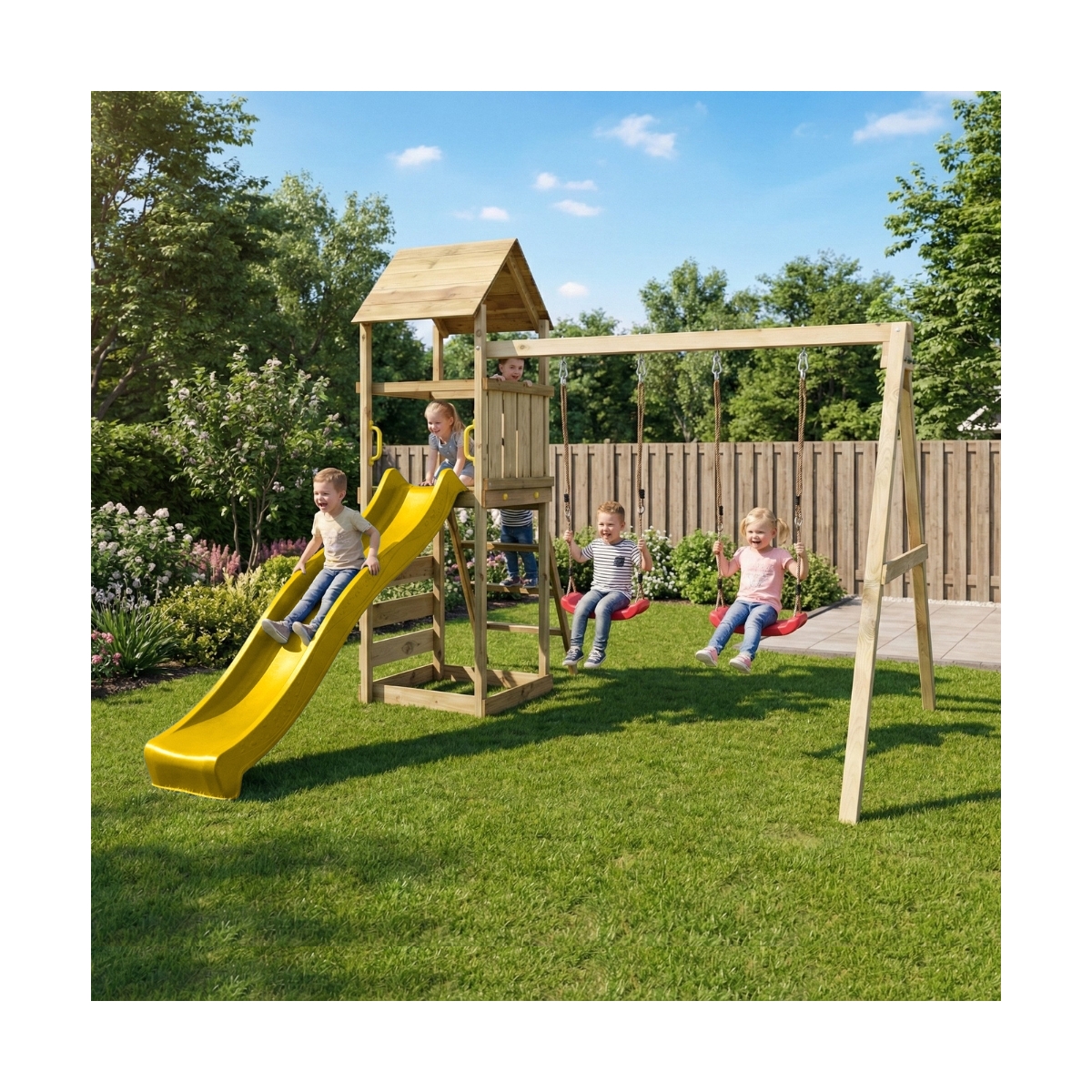 Pièces détachées Jungle Gym | Prises d'Escalade, Corde de Balançoire & Plus Encore