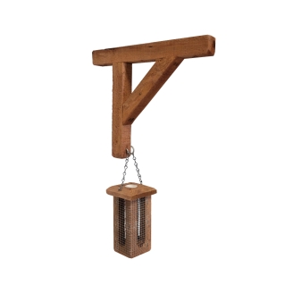 Support de poteau 9x9x50 cm à sceller dans le ciment – Solide et résistant