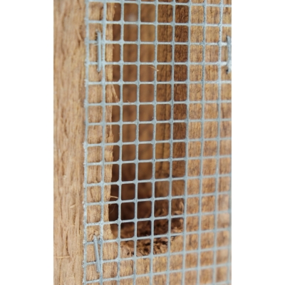 Support de poteau 9x9x50 cm à sceller dans le ciment – Solide et résistant
