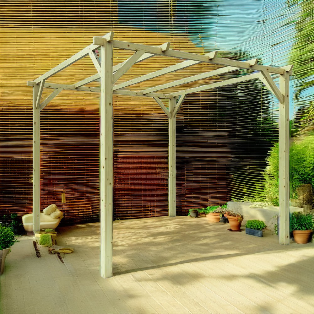 Grandes Pergolas et Gazebos en Bois pour Jardin