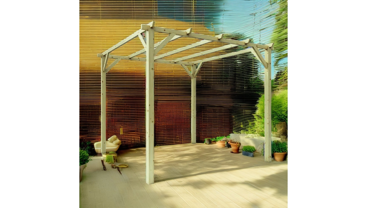 Grandes Pergolas et Gazebos en Bois pour Jardin