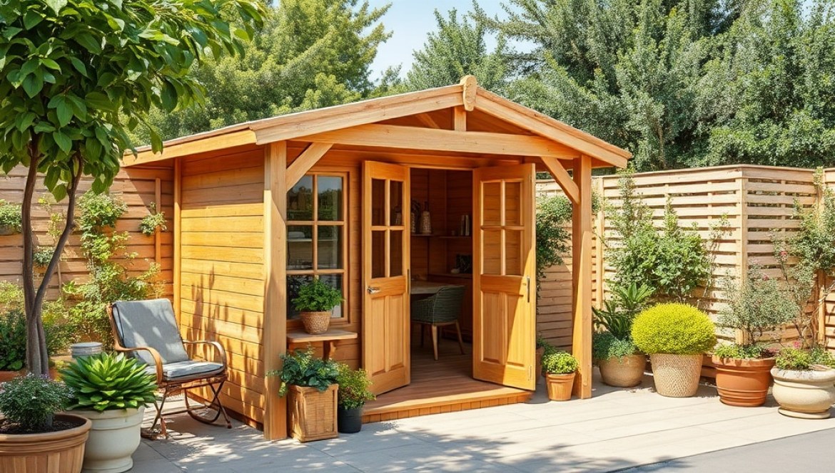 Abri de jardin : panneaux, block house ou lambris ?