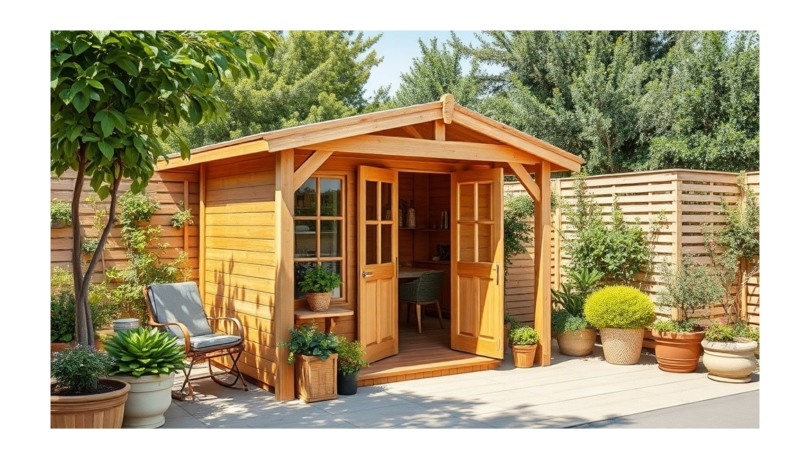 Abri de jardin : panneaux, block house ou lambris ?