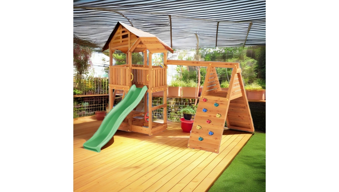 Aires de jeux en bois pour enfants : sécurité et normes