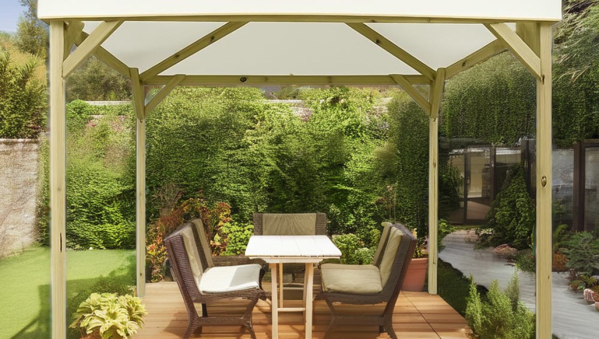 Protéger votre gazebo et pergola en bois en automne