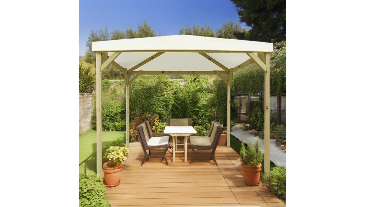 Protéger votre gazebo et pergola en bois en automne